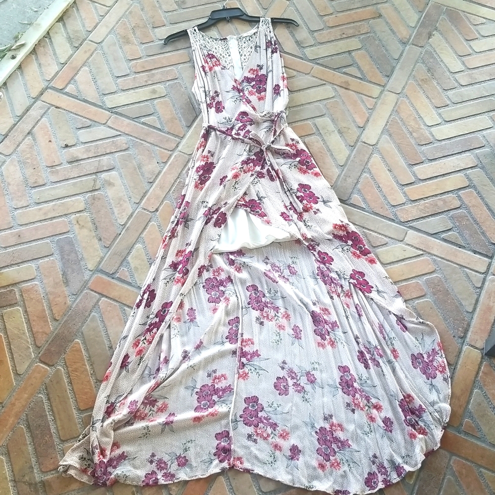 Takara Maxi Dress Hi-Low Juniors 7